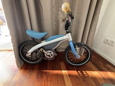 BMW Kidsbike Kids Bike Kinderfahrrad blau / Rahmen und Gabel keine Lackkratzer.