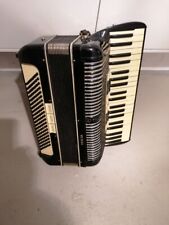 Hohner Verdi Akkordeon 120 Bässe - 41 Tasten mit Holzkoffer-9 Disk+3Bassregister