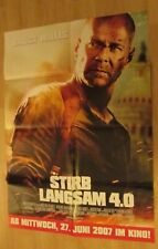 Filmplakat : Stirb langsam 4.0 ( Bruce Willis , Teaser )
