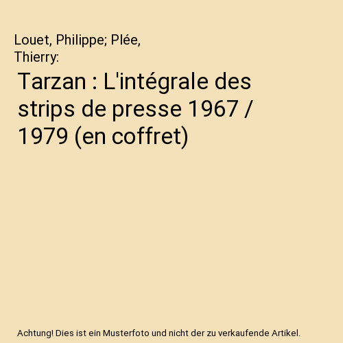 Tarzan intégrale des - tarzan,