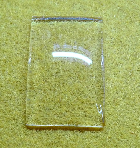 Glas uhr rechteck - glas, x