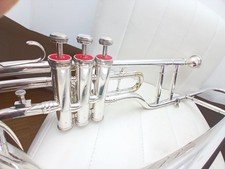 versilberte Ventilposaune -