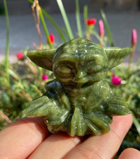 1pc Natural Xiuyan jade skull