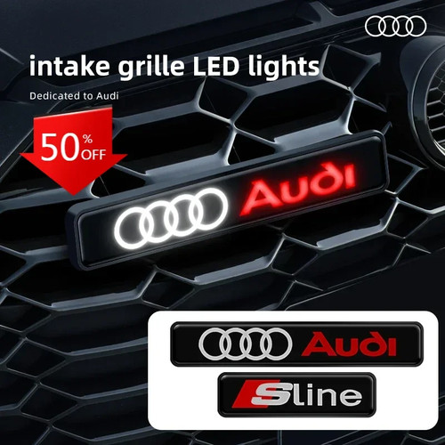 Led audi emblem - emblem, licht