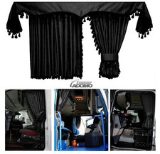 LKW GARDINEN FÜR  Scania R New Generation ab 2017  Schwarz