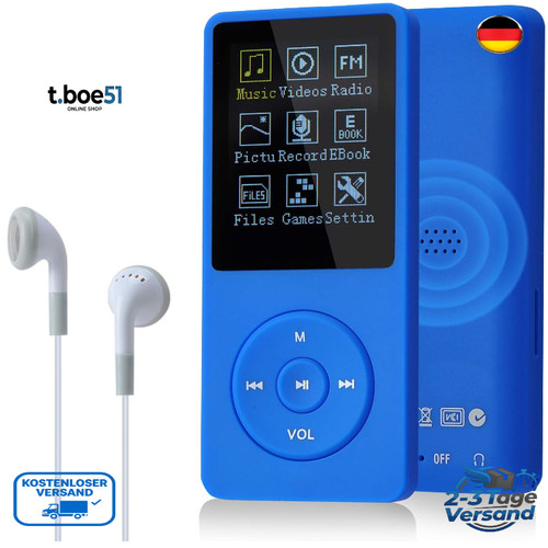 Mp3 player 8gb tragbarer - 8gb,