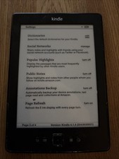 Kindle 4. Generation D01100 -