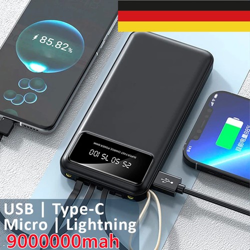 10000mah powerbank externer - 10000mah,