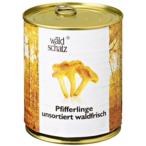 Pfifferlinge unsortiert