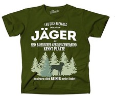 Bayerischer Gebirgsschweißhund T-Shirt OLIVE JÄGER  Plätze niemand  Siviwonder 