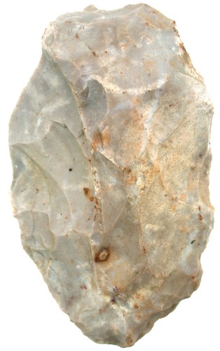 Neandertaler faustkeil biface - faustkeil,