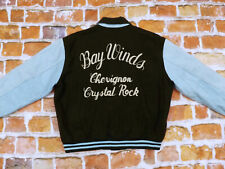 *CHEVIGNON VINTAGE COLLEGE JACKE*BAY WINDS CRYSTAL ROCK*AQUA BLAU*GR: L*TIP TOP