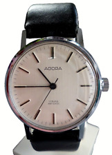 Vintage 70er Adora Herrenuhr, Handaufzug, verchromt, läuft, gute Werte!!!