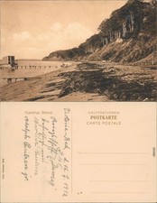 Ansichtskarte Kjelstrup Kelstrup Strand - Umkleidekabinen 1912