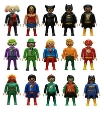 Playmobil Ü-Ei Figuren DC Superhelden Helden Universum Figur je zur Auswahl