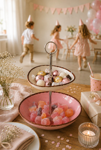 Rosa candy bar etagere - candy, –