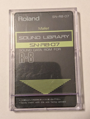 Roland cartridge r8 - roland, sn-r8-07