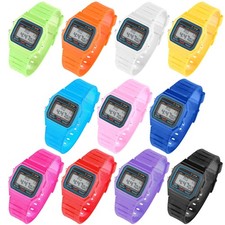 Silikon uhr digital retro - silikon,
