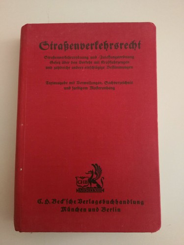 Straßenverkehrsrecht 1940