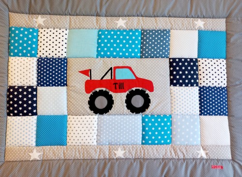 Krabbeldecke patchwork - ,