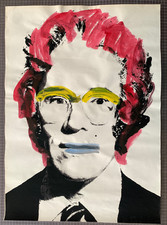 Mr Brainwash Andy Warhol Siebdruck Paste Up Urban Art Modern Pop Art