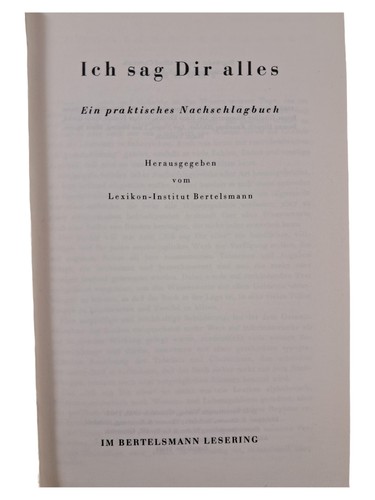 Bertelsmann lexikon - bertelsmann,