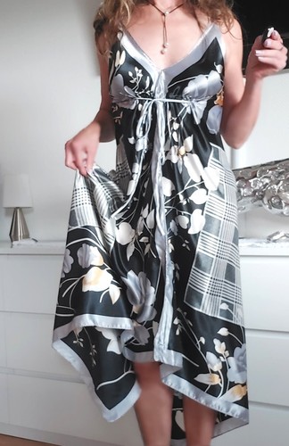 Leichtes sommerkleid glanz - leichtes,