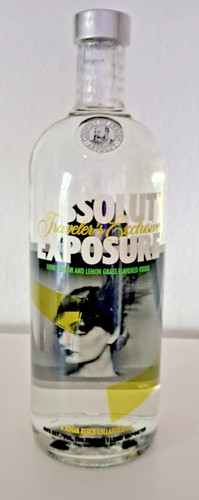 Absolut vodka exposure - vodka,