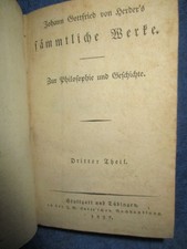 Joh. Gottfried Herder`s