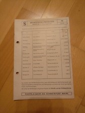 Sachs 316.65 50/3 50 Dreigang Motor Ersatzteile-Preisliste Ersatzteilliste