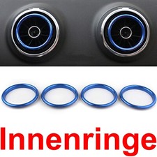 4x Lüftungsringe Aluminium