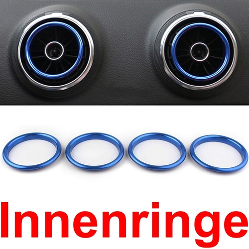 Lüftungsringe aluminium - 4x,