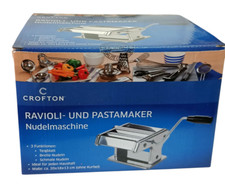 Aldi Crofton Ravioli & Nudelmaschine Pastamaker manuell Küchen Tischbefestigung