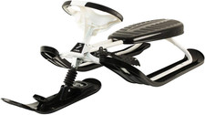 STIGA Snowracer Curve GT Lenkschlitten Schwarz/Weiß 120×55×40