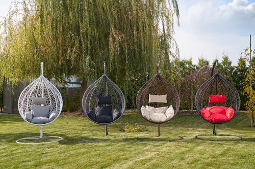 Korb deluxe poly rattan - korb,