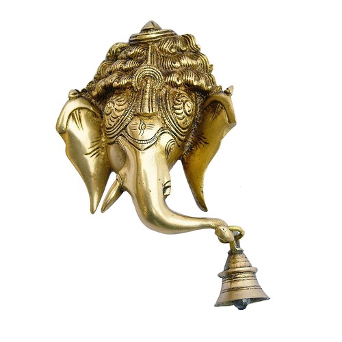 Wandskulptur lord ganesha kopf - lord,