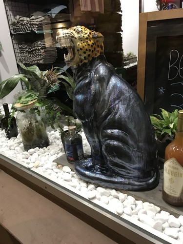 Einzigartiger leopard figur - leopard,