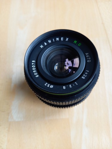 Hanimex objektiv auto - hanimex, mc