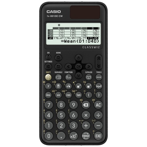 Casio 991de technisch - casio, cw