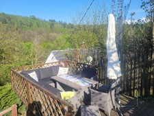 Poly Rattan Sitzgruppe Lounge Gartenmöbel Gartengarnitur Ecksofa Balkon Terrasse