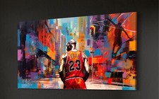 Michael Jordan Leinwand Bild