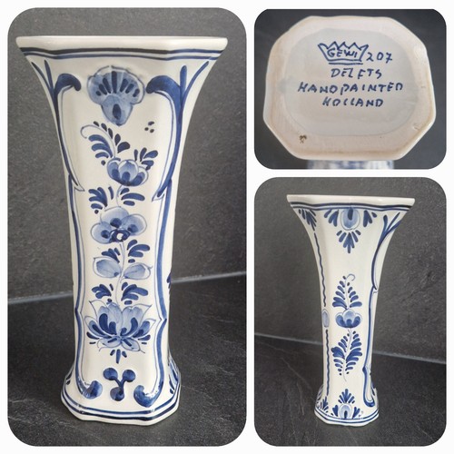 Vase trompetenvase delfter - *,