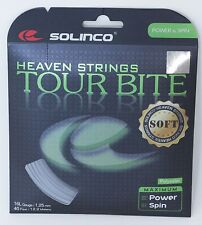 Tennissaite SOLINCO Tour Bite SOFT 12,2m (1,08€/lfd. m) - Spitzensaite aus USA
