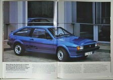 VW Volkswagen Scirocco 2 GLI, GL, CL, GTI, GT, GTS Prospekt 08/1983