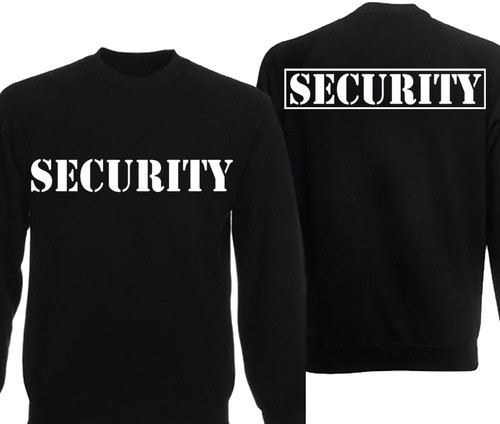 Security pullover - security,