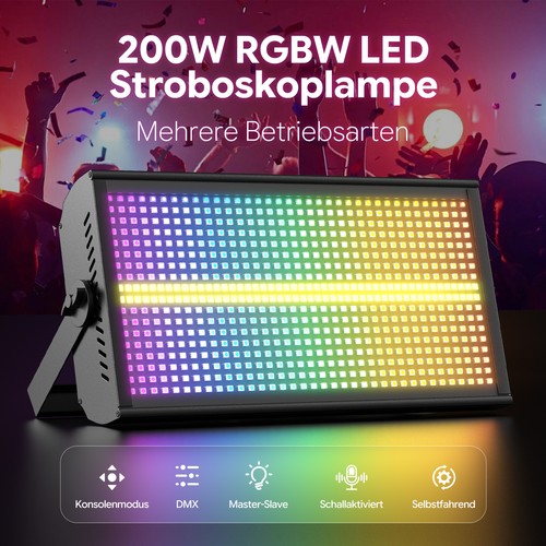 200w led rgbw dmx - rgbw,