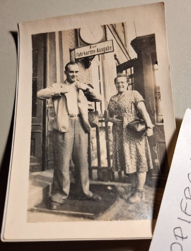 Altes foto vintage ehepaar auf - foto,
