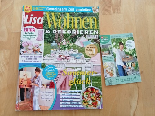 Zeitschrift lisa wohnen - lisa, &