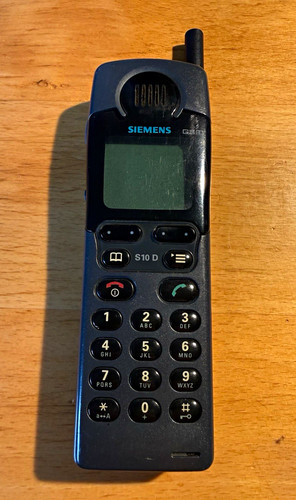 Siemens s10d gsm handy blau - gsm,