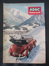 Adac motorwelt 1954 januar - motorwelt,